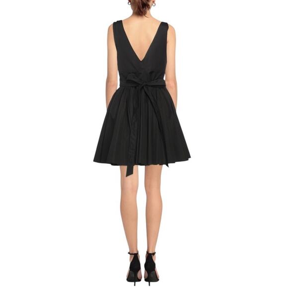 GIOVANNI BEDIN Flare Mini Dress IT42 US6 Medium Pleated Made in Italy NWT $1451 - Picture 3 of 13